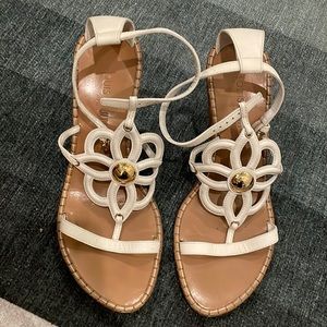 Louis vuitton summer wedge sandals